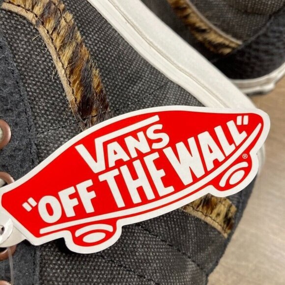 VANS Sk8 Hi Subtle Safari Asphalt Skate Shoes Sneakers Mens 5.5 Womens 7 NEW - Picture 10 of 10